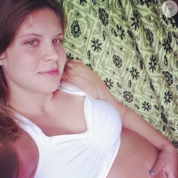 Carolinie Figueiredo optou por um parto humanizado em casa