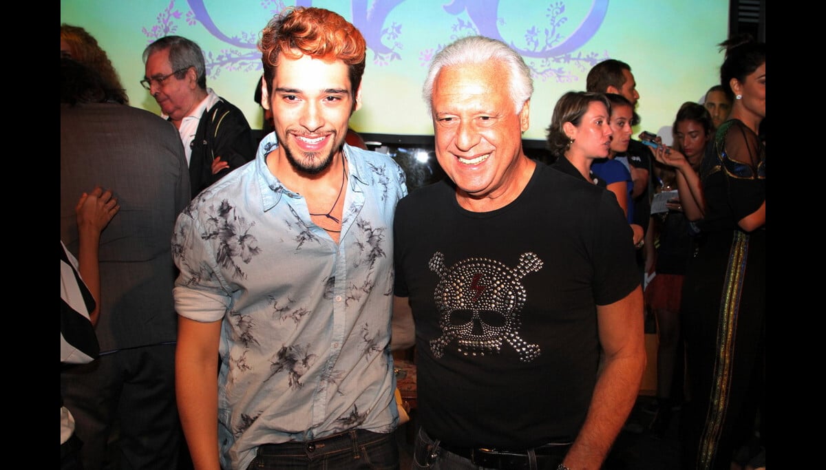 Foto: Antonio Fagundes e o filho Bruno Fagundes na coletiva de imprensa ...