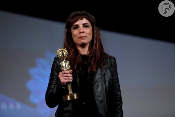 Maria Ribeiro ganhou o prêmio de Melhor Atriz no Festival de Cinema de Gramado, Porto Alegre