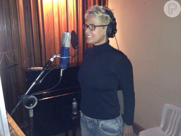 Xuxa deu início às gravações do álbum 'Xuxa Só Para Baixinhos 13', nesta quarta-feira 29 de abril de 2014