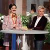 Katy Perry se vestiu de homem para participar do programa especial em comemoração aos 55 anos da apresentadora Ellen DeGeneres, nesta sexta-feira, 25 de janeiro de 2013