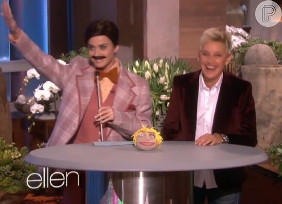 Katy Perry e Ellen DeGeneres são muito amigas e se divertiram com a brincadeira