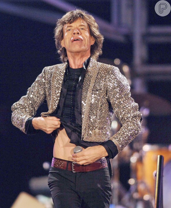 O nome da neta de Mick Jagger ainda não foi revelado