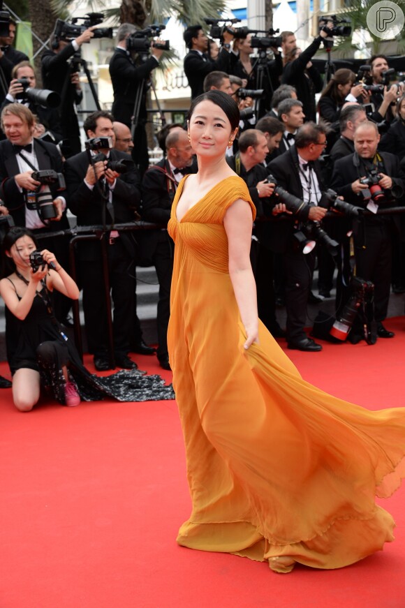 Zhao Tao prestigia a première de 'The Search' no Festival de Cannes 2014