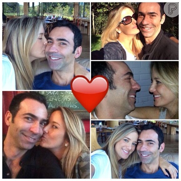 Ticiane Pinheiro faz três meses de namoro com César Tralli e se declara: 'Obrigada por me fazer tão feliz' (22 de maio de 2014)