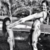 Samara Felippo curtiu as férias ao lado das filhas em um parque aquático