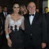Daniela Albuquerque e o marido, o empresário Amilcare Dallevo, prestigiam casamento de Val Marchiori em São Paulo