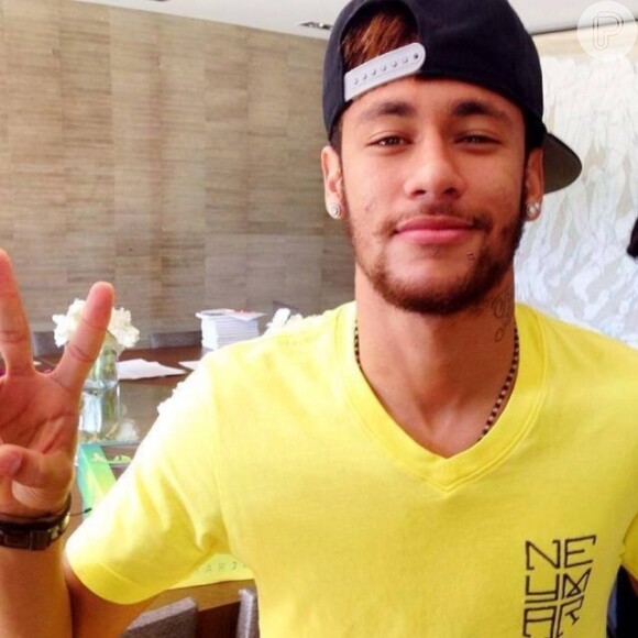 Neymar está concentrado com a Seleção Brasileira, em Teresópolis, na região serrana do Rio de Janeiro