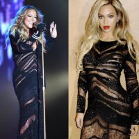 Mariah Carey repete vestido da grife Roberto Cavalli usado por Beyoncé em show