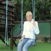 Xuxa Meneghel esteve na da cerimônia de encerramento do 1º Campeonato de Futebol e Cidadania, nesta segunda-feira, 2 de junho de 2014, na sua Fundação, que leva seu nome, em Pedra de Guaratiba, Zona Oeste do Rio de Janeiro
