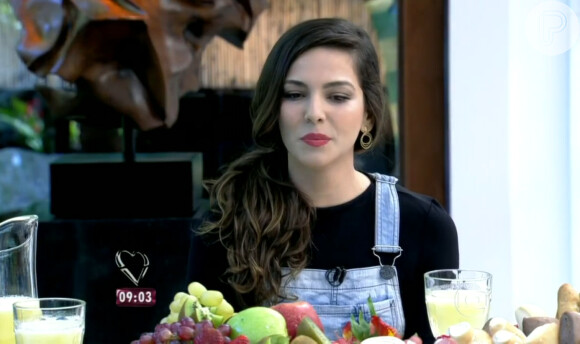 Tainá Müller foi convidada para tomar café da manhã no programa 'Mais Você', na manhã desta quinta-feira, 5 de junho de 2014