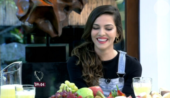 Tainá Müller foi convidada para tomar café da manhã no programa 'Mais Você', na manhã desta quinta-feira, 5 de junho de 2014