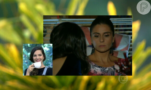 Tainá Müller foi convidada para tomar café da manhã no programa 'Mais Você', na manhã desta quinta-feira, 5 de junho de 2014