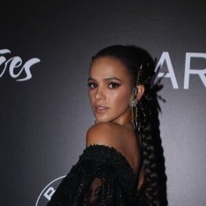 Bruna Marquezine de Le Lis Blanc por Helo Rocha no Baile da Vogue, realizado no Hotel Unique, em São Paulo, na noite desta quinta-feira, 1º de fevereiro de 2018