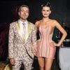 Isabeli Fontana de Morena Rosa e o namorado Di Ferrero no Baile da Vogue, realizado no Hotel Unique, em São Paulo, na noite desta quinta-feira, 1º de fevereiro de 2018