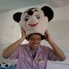 Maurício Matos já usou em classe uma cabeça do Mickey para explicar a influência dos EUA