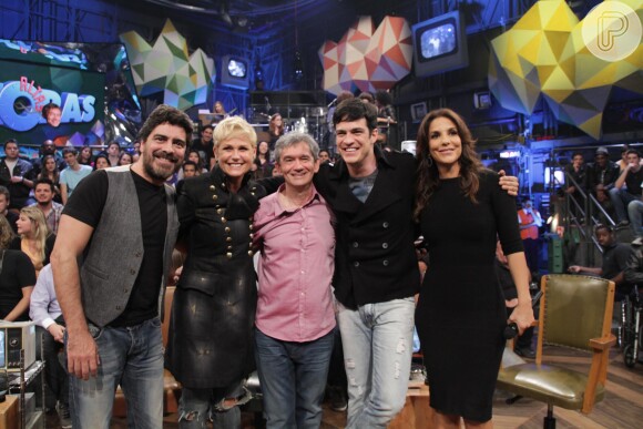 Xuxa Meneguel, Junno Andrade, Mateus Solano e Ivete Sangalo são os convidados do 'Altas Horas deste sábado, 7 de junho de 2014