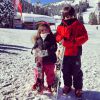 Apesar da pouca idade, Luca e Isabelle são apaixonados por esporte e adoram esquiar
