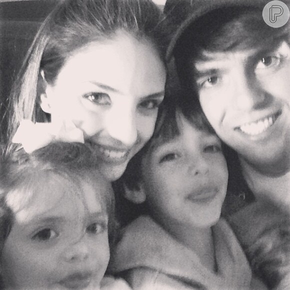 Luca é o filho mais velho de Kaká e Carol Celico, que também são pais de Isabella, de 3 anos