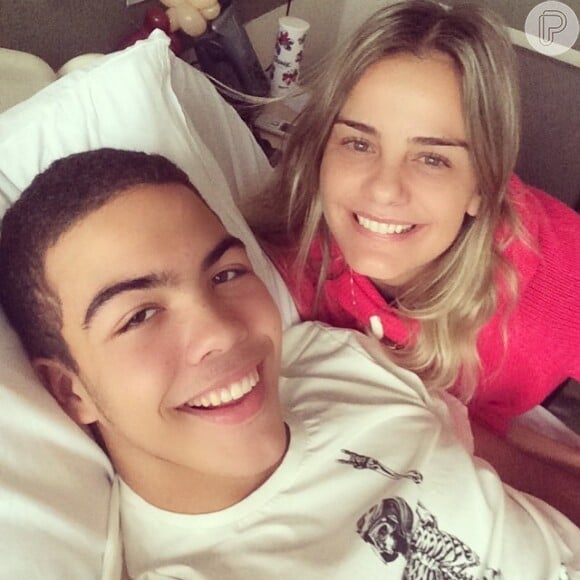 Ronald, filho de Ronaldo Nazário com Milene Domingues, foi operado às pressas no Hospital Albert Einstein, em São Paulo, na última quarta-feira