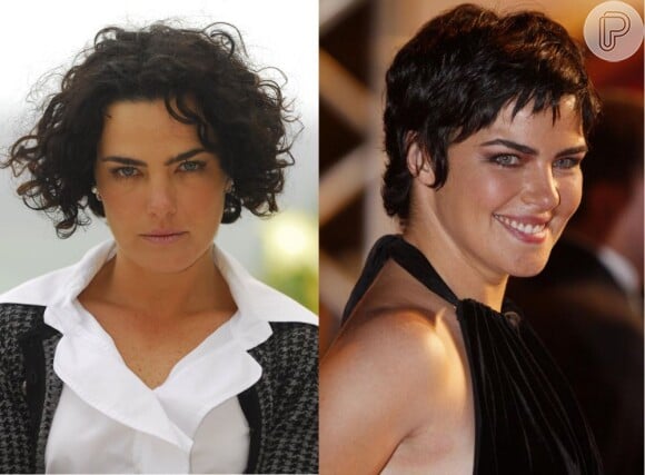Ana Paula Arósio cortou os cabelos no estilo 'joãozinho' no fim de 2010 para participar da novela 'Insensato Coração' (2011), mas acabou desistindo do papel