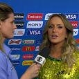 Claudia Leitte fez um balanço sobre a apresentação na abertura da Copa do Mundo: 'Fiquei arrepiada dos pés à cabeça'