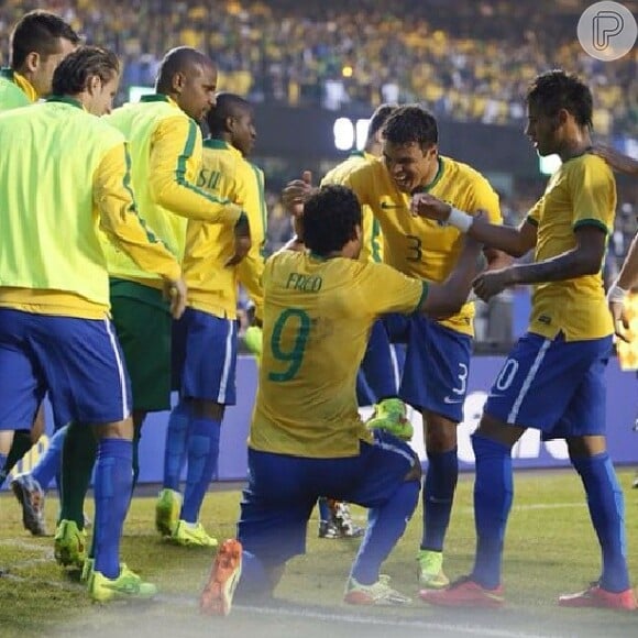 Thiago Silva é capitão da Seleção Brasileira 