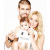 Shakira e Piqué são pais de Milan
