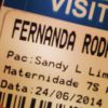 Sandy recebeu visita da atriz Fernanda Rodrigues no hospital após dar à luz nesta quarta-feira, 24 de junho de 2014