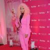 Nicki Minaj escolheu um look todo pink para o lançamento do seu perfume, dia 20/11/12