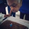 Gilberto Gil ganha festa surpresa no seu escritório, em São Conrado, Zona Sul do Rio de Janeiro, nesta quinta-feira, 26 de junho de 2014