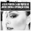 'Denuncie. Disque100, contra a exploração sexual de crianças e adolescentes', escreveu Juliana Paes na legenda da imagem