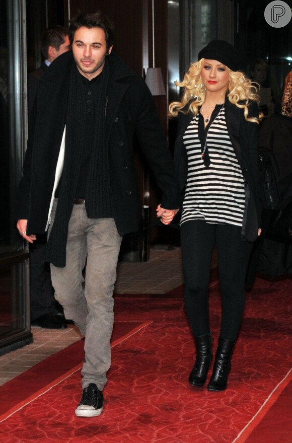 Christina Aguilera assumiu o namoro com Matt Rutler poucos meses depois de se divorciar de Jordan