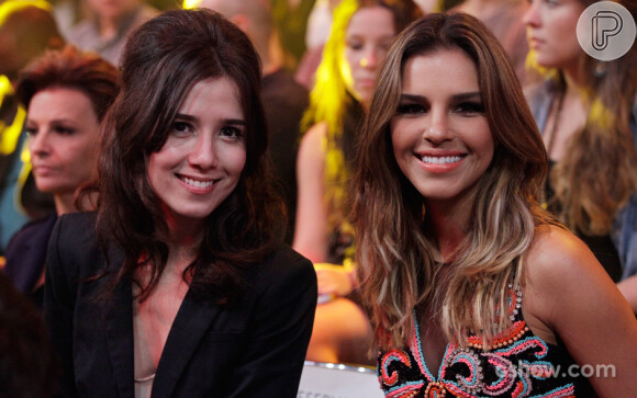 Mariana Rios e Marjorie Estiano, que também são cantoras, assistiram à final do 'SuperStar'