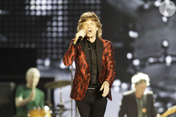 Mick Jagger é líder da banda inglesa Rolling Stones