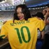 A cantora torceu para Alemanha no jogo contra a Argentina pela final da Copa do Mundo no Brasil