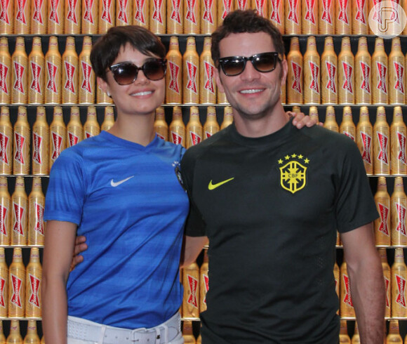 Sophie Charlotte e Daniel de Oliveira começaram a namorar durante as gravações de 'O Rebu'