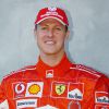 Michael Schumacher está usando os movimentos dos olhos para responder questões feitas pela esposa, Corinna Schumacher