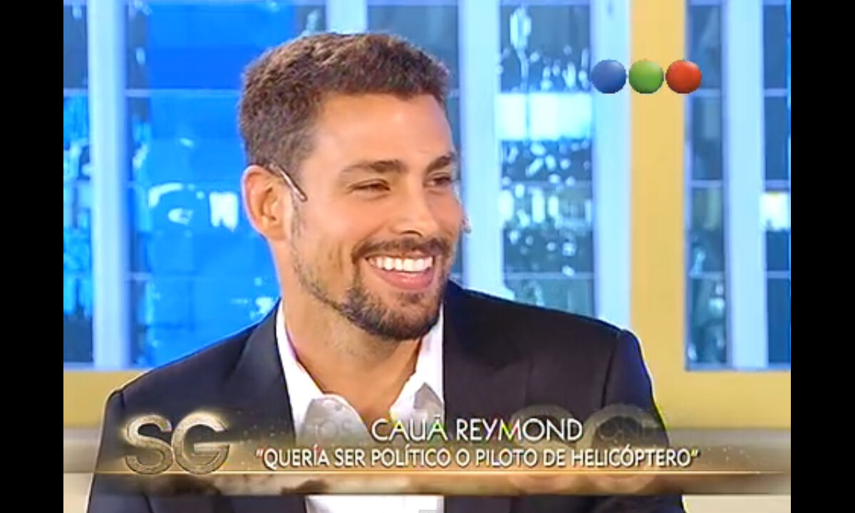 Foto Cauã Reymond esbanja simpatia em programa da Argentina Purepeople