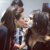 Narcisa Tamborindeguy participa do programa 'Tudo pela Audiência' e beija Tatá Werneck (11 de agosto de 2014)