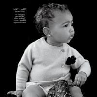 North West, filha de Kim Kardashian, faz ensaio para revista de moda