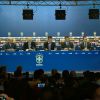 Dunga participa de coletiva de imprensa e convoca 22 jogadores para a Seleção Brasileira