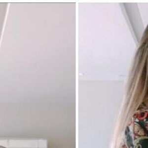 Mayra Cardi mostrou antes e depois em foto com Sophia