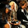 Rihanna assistiu ao desfile do estilista Alexander Wang na Semana de Moda de Nova York na primeira fila