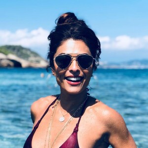 Juliana Paes contou que já fez striptease para o marido, Carlos Eduardo Baptista