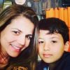 Miguel, filho da atriz Nivea Stelmann, completa 10 anos nesta quinta-feira, 11 de setembro de 2014