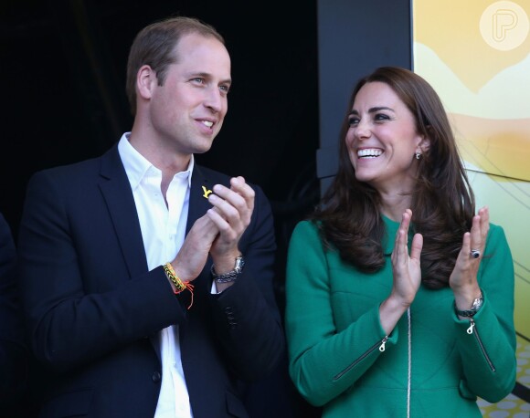 Príncipe William e Kate Middleton anunciaram a gravidez do segundo filho, em 8 de setembro de 2014