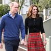 Kate Middleton foi com o marido, Príncipe William, a uma comemoração para membros da Força Aérea Britânica