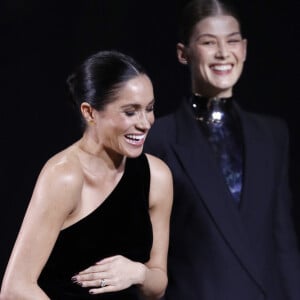 Meghan Markle prestigiou o British Fashion Awards, nesta segunda-feira, 10 de dezembro de 2018