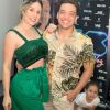 Thyane Dantas e a filha, Ysis, acompanharam o show de Wesley Safadão no Carnatal, nesta sexta-feira, 14 de dezembro de 2018